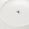 Тарелка плоская 150 мм форма Тюльпан рисунок Кобальтовая сетка Императорский фарфоровый завод